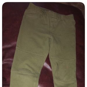 Olive Cat and Jack leggings